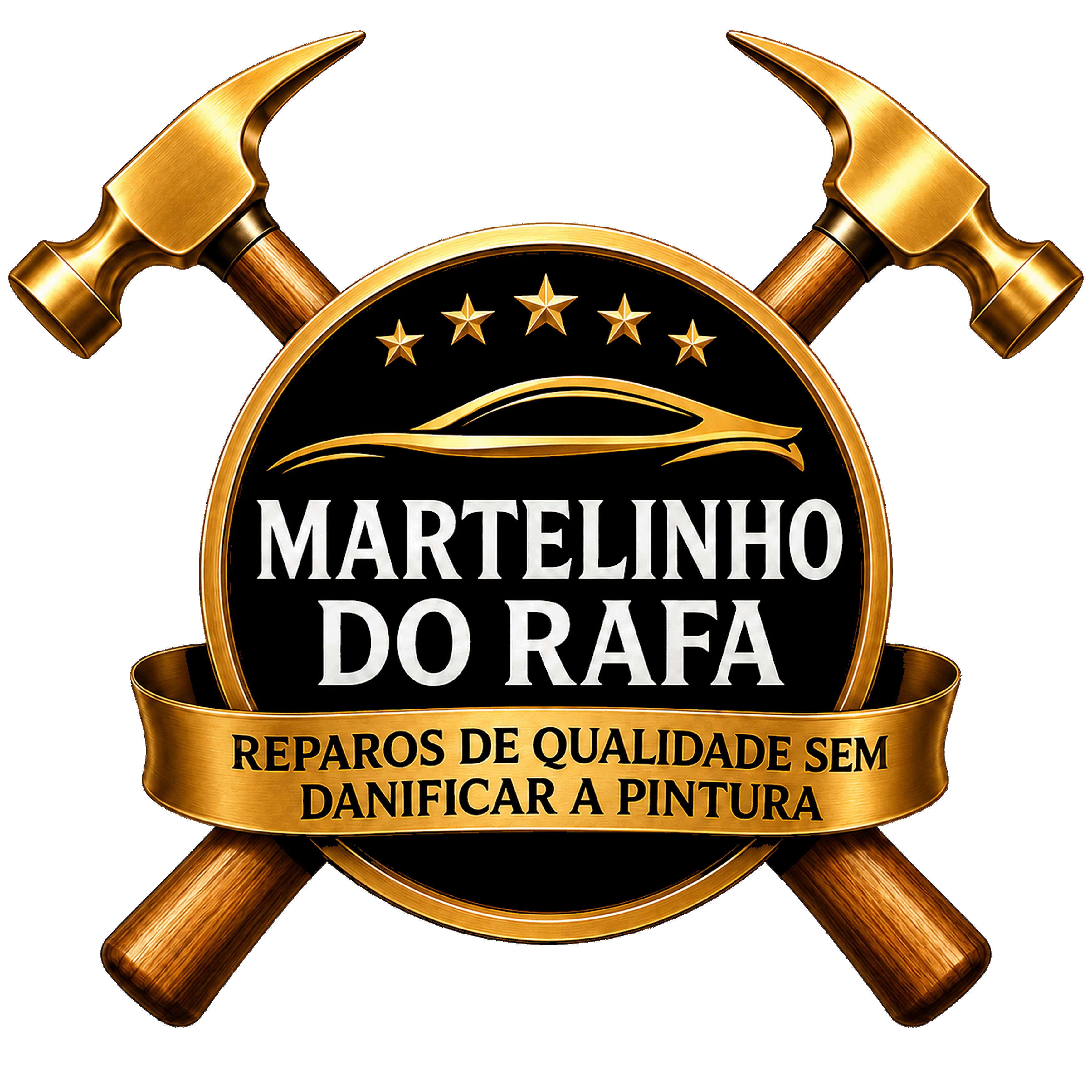 Logo do Martelinho do Rafa